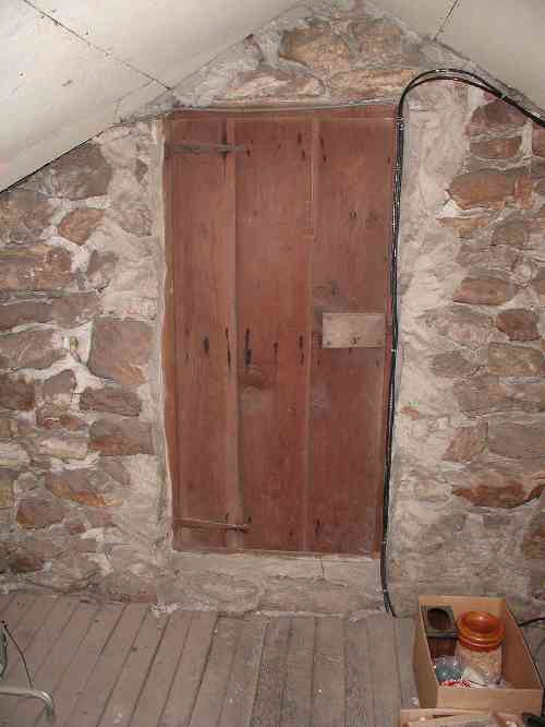 doorway to period I attic