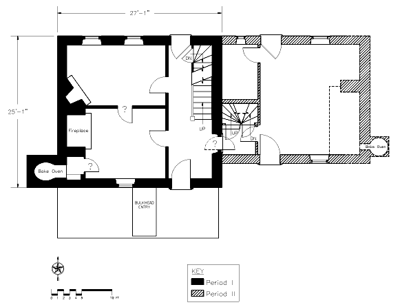 Period II floor plan