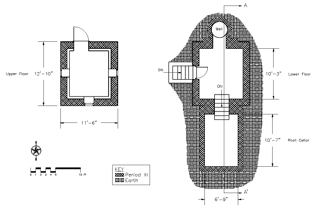 plan of outbuilding