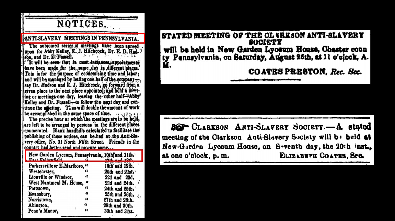 anti-slavery meeting