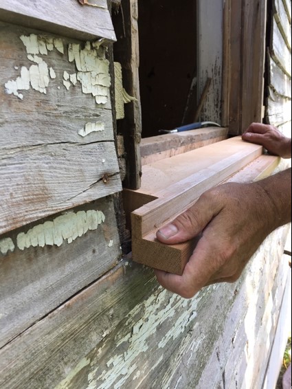 replacing sill
